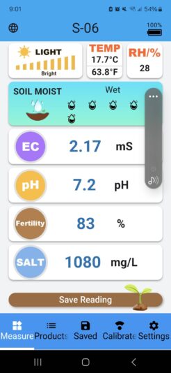 soil reading